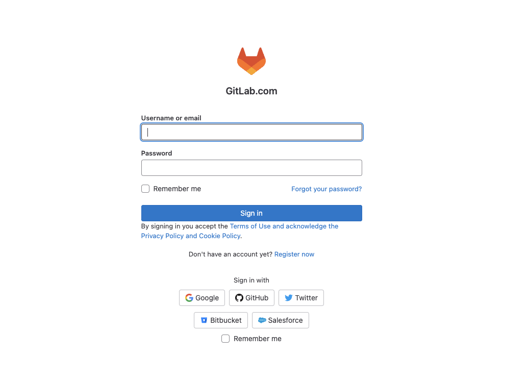 GitLab Login